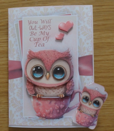 My Cup Of Tea 5X7  Mini Kit #1   by Helen Gomm