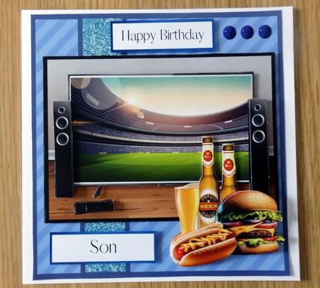 Lets Watch the Footie by Helen Gomm