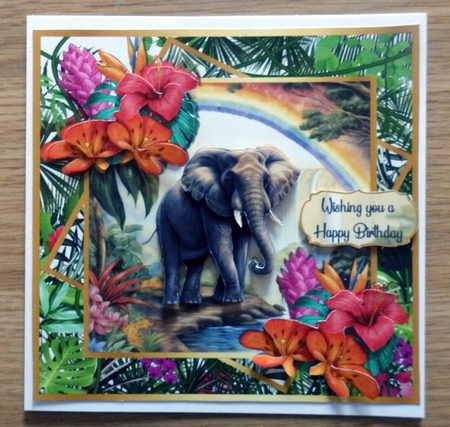 Tropical Elephant by Helen Gomm