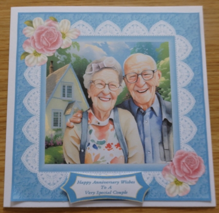 Special Anniversary Wishes For A Wonderful Couple - Mini Kit by Helen Gomm