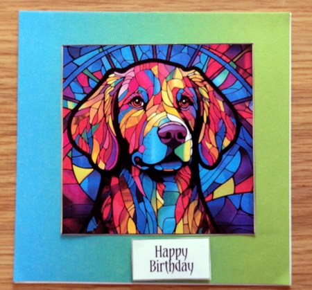 Gorgeous Stained Glass Animals Multi Topper Kit by Helen Gomm