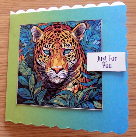 Gorgeous Stained Glass Animals Multi Topper Kit by Helen Gomm