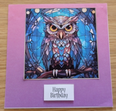 Gorgeous Stained Glass Animals Multi Topper Kit by Helen Gomm