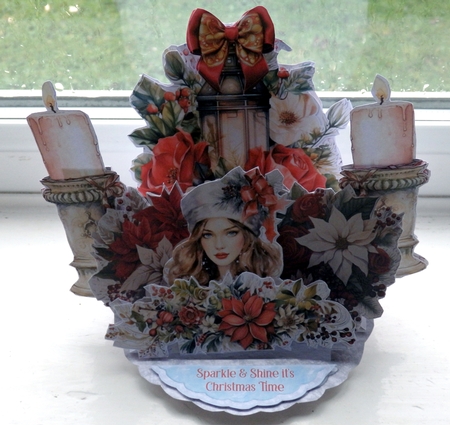 Countdown to Christmas 11 Rock-the-Shelf Card Mini Kit by Helen Gomm