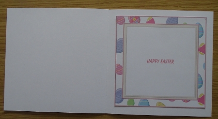 Easter egg 6x6ins insert 1 by Helen Gomm