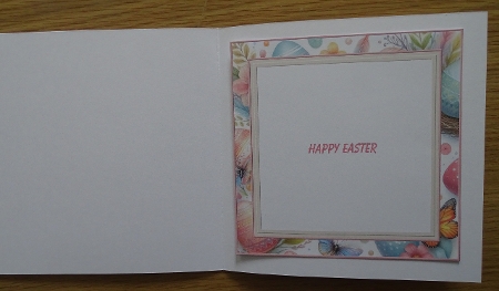 Easter egg 6x6ins insert 2 by Helen Gomm