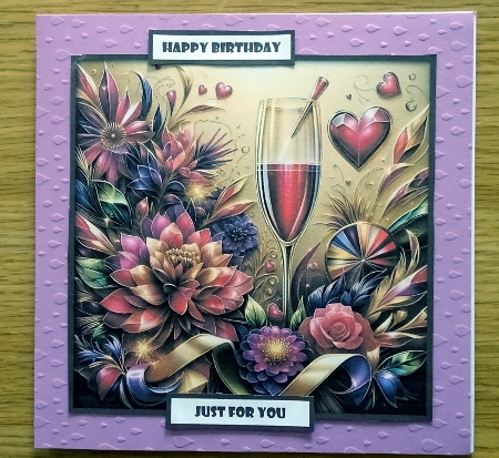 Birthday Female Quick Card 1 by Helen Gomm