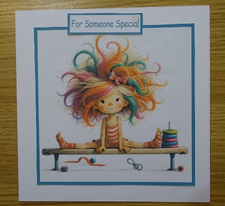 My Little Gymnast Mini Kit 7x7 by Helen Gomm
