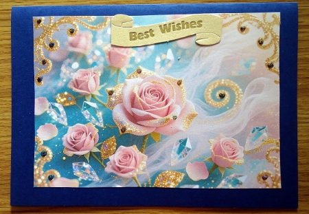 Crystal Dreams Background 22 by Helen Gomm