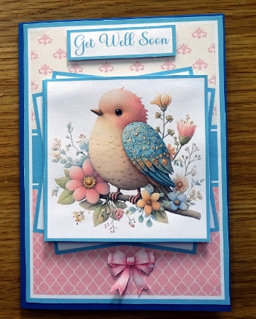 Spring Birds Mini Kit 5x7 (3) by Helen Gomm