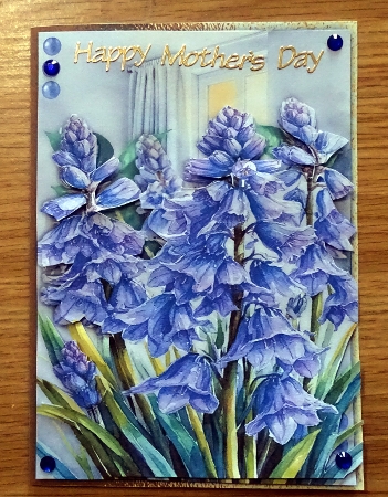 Floral Step by Step Bluebells by Helen Gomm