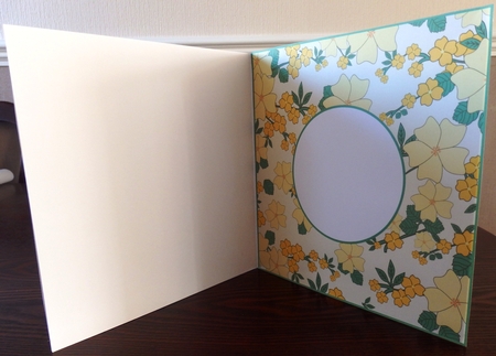 Retro Flowers Insert 8x8 by Helen Gomm