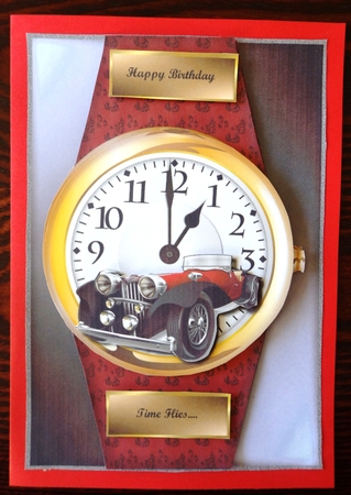 Men's Watch Retro Car Mini Kit by Helen Gomm