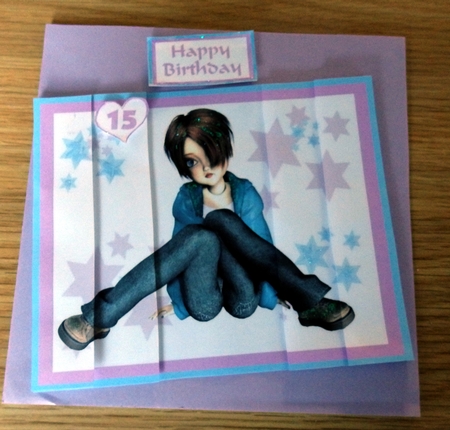 Teenager in Jeans by Helen Gomm