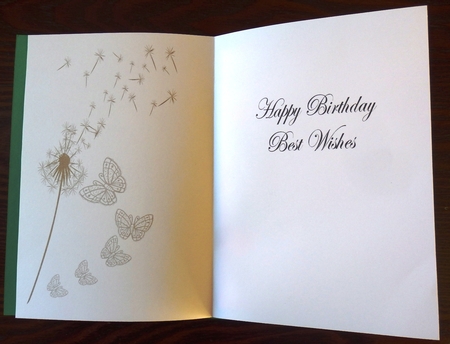 Birthday Insert by Helen Gomm