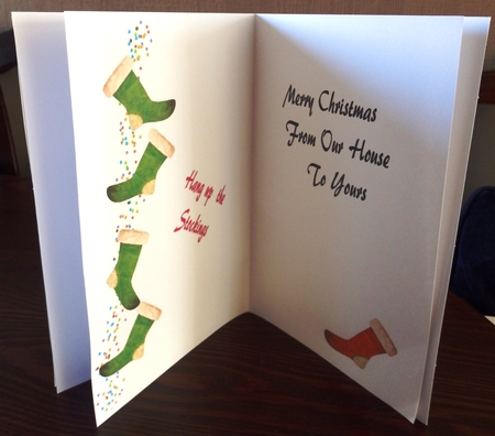 Christmas Insert by Helen Gomm