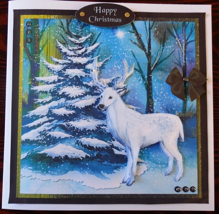 Twilight Reindeer by Helen Gomm