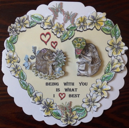 Valentines - Being With You by Helen Gomm