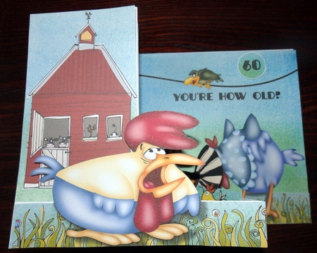 Z Fold Youre How Old Chickens? Including Template by Helen Gomm