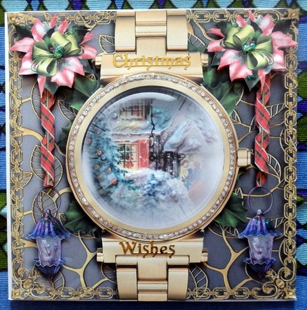 Christmas Time Watch - Poinsettia by Helen Gomm