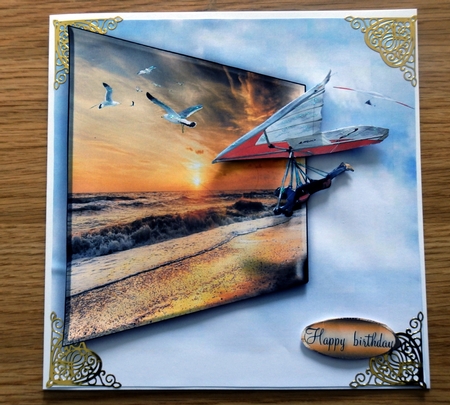 coming in to land  by Helen Gomm
