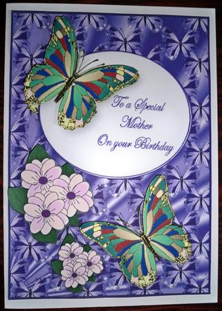 Beautiful Butterflies for Mother by Helen Gomm