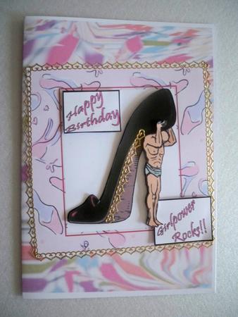 Strongman's Ladies Shoe by Helen Gomm