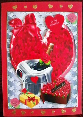 Love is in the Air, A4 Topper by Helen Gomm