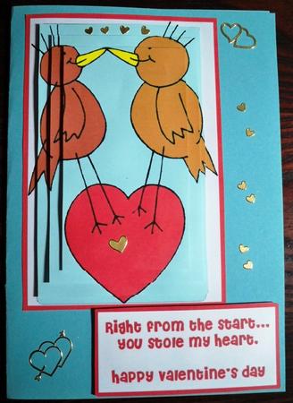 Love Birds by Helen Gomm