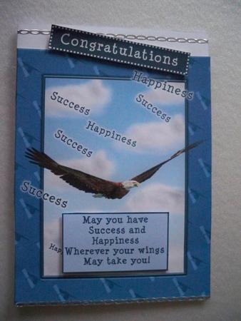 Graduation Eagle by Helen Gomm