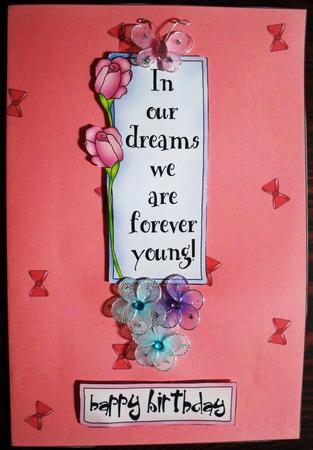 Red Bow Backing Sheet by Helen Gomm
