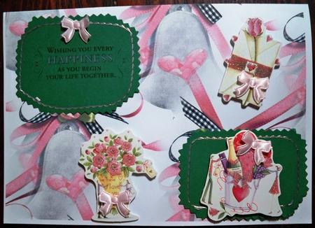 Wedding Bells Backing by Helen Gomm