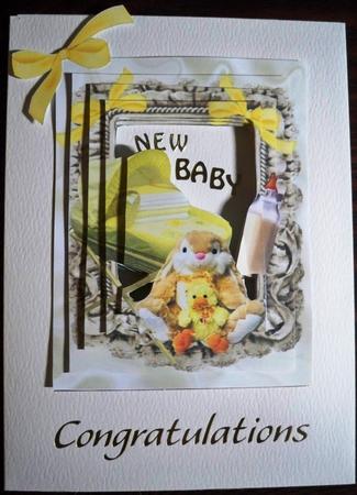 Sweet Baby Girl/boy in Lemon Pyramids by Helen Gomm