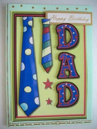 Dads Quick Card by Helen Gomm
