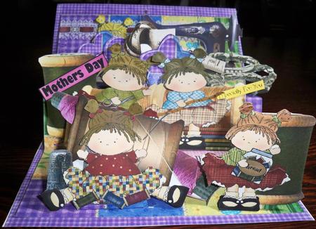 Pop & Slot - Crafty Friends by Helen Gomm
