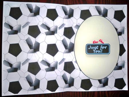 Football Insert by Helen Gomm