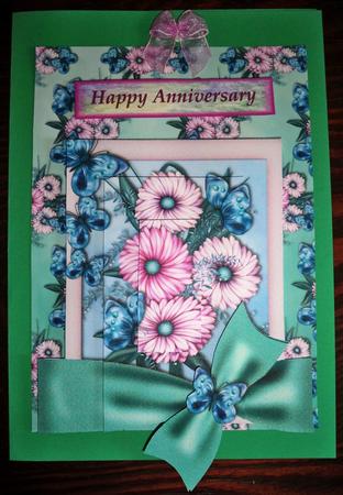 Fresh Spring Bouquet Backing Paper 1 by Helen Gomm