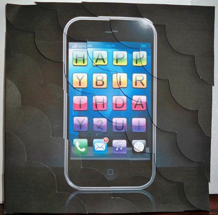 8 x 8 Smart Phone Kit with Scalloped Corners by Helen Gomm