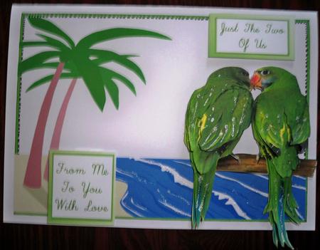 The Love Birds by Helen Gomm