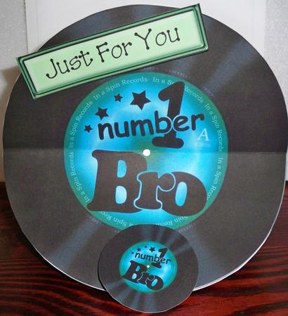 Number 1 Brother Record Rock N Roll Kit, Envelope and Insert by Helen Gomm