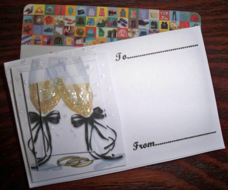 The Wedding Mini Money Wallet by Helen Gomm