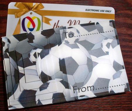 Football Crazy Mini Money Wallet by Helen Gomm
