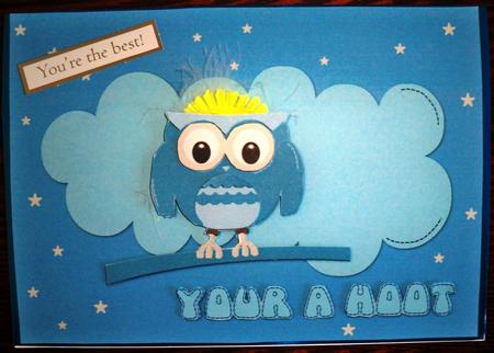 Your a Hoot Sheet by Helen Gomm