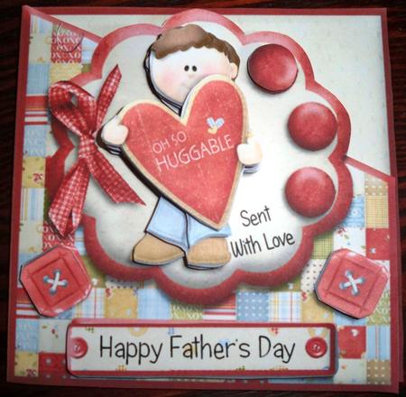 Oh So Huggable Fathers Day or Various Sentiments by Helen Gomm