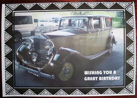 1930's Rolls Royce Photograph, A4 by Helen Gomm