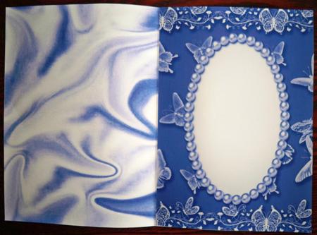 Elegant Butterflies & Pearl A5 Insert Violet by Helen Gomm