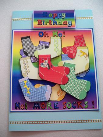 Oh No!! Not More Socks! for Birthday by Helen Gomm