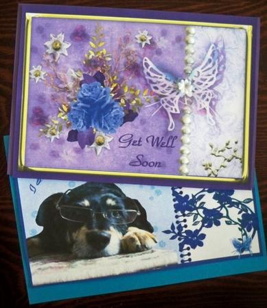 Get Well Soon Toppers by Helen Gomm