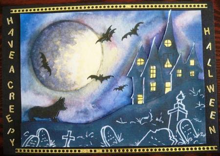 Halloween House Was Calling Him by Helen Gomm