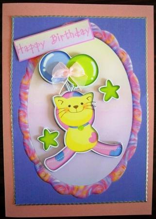 Flying Cat by Helen Gomm